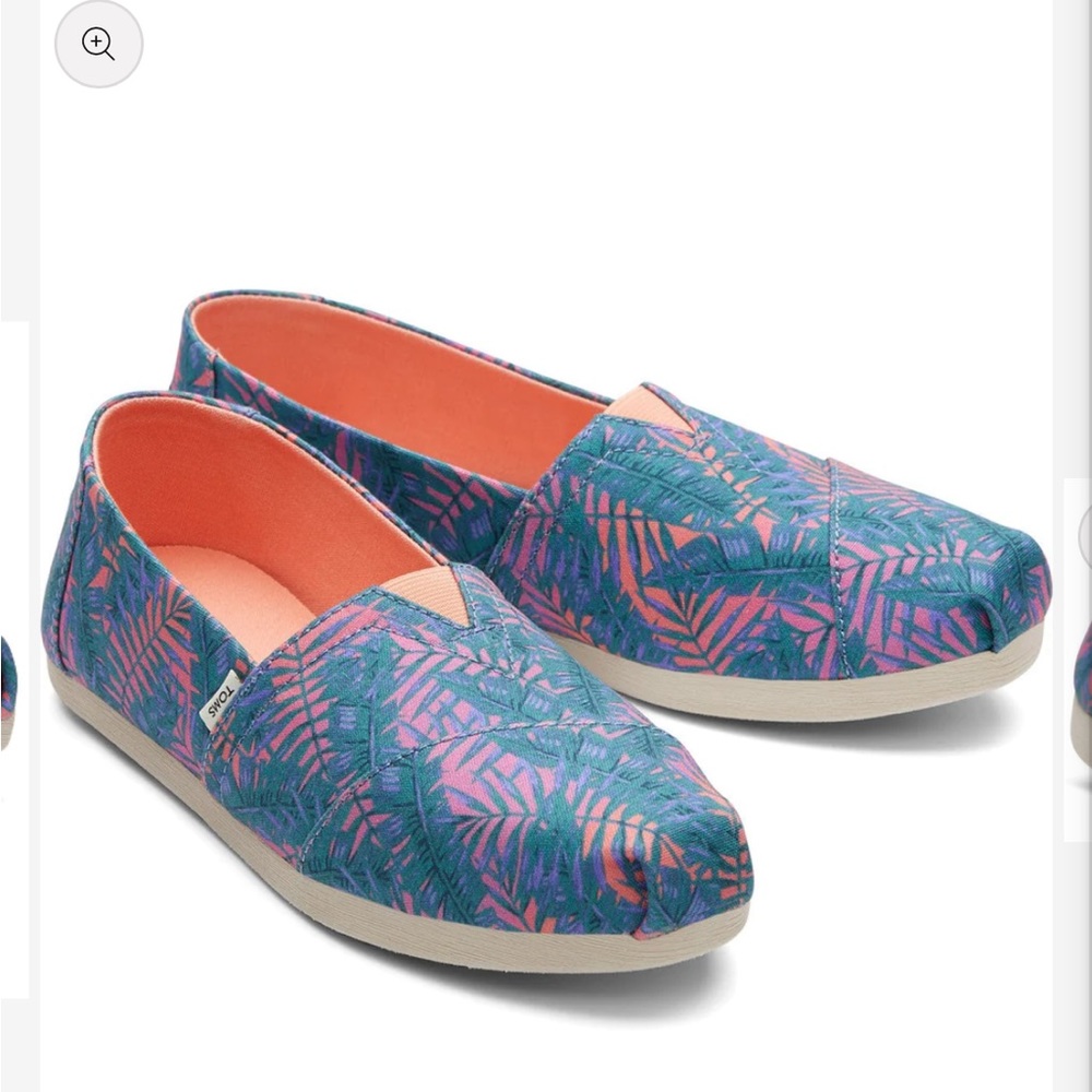 TOMS WOMENS ALPARGATA WITH CLOUDBOUND FLAT - MULTICOLOR NWT